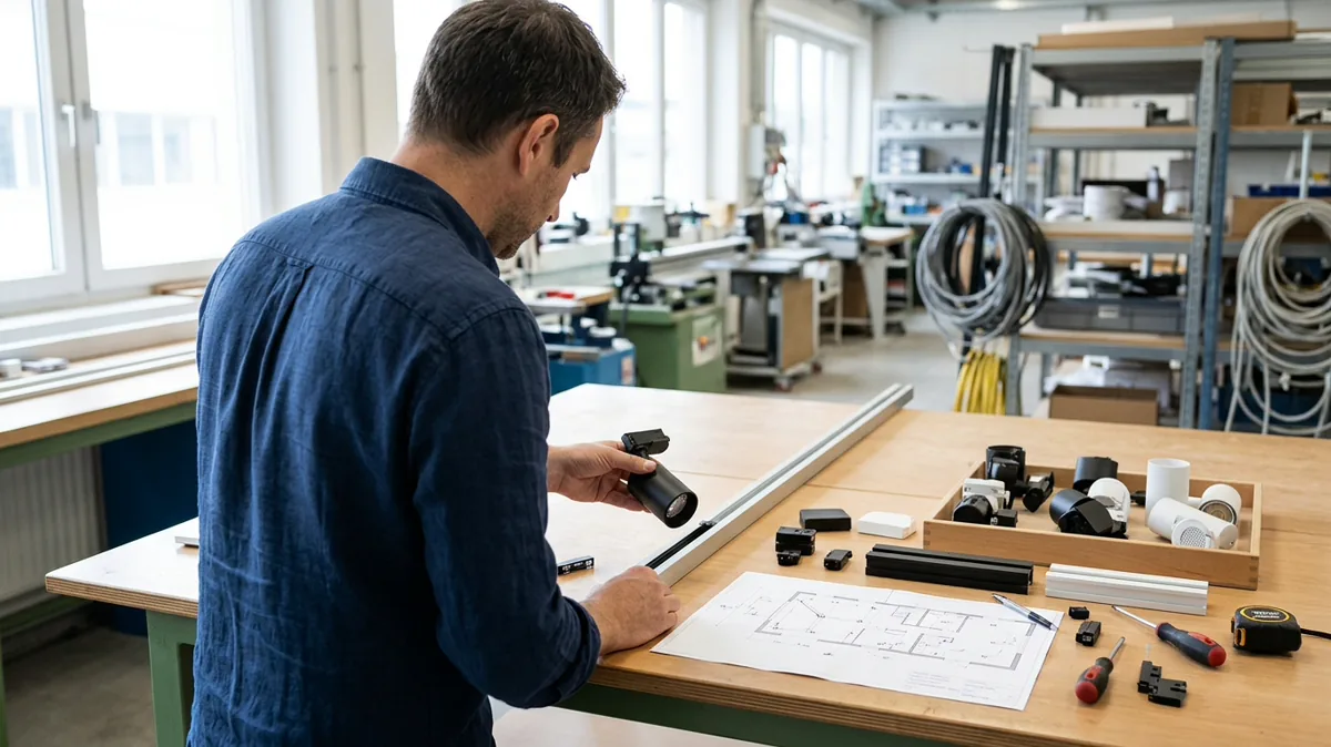 Symbolbild: 48-Volt-Magnetschienensystem für LED-Strahler: Planung